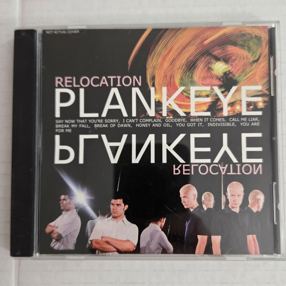 Vintage 1999 Plankeye Relocation Advance‎ Promo CD Alt Rock Christian Tooth Nail